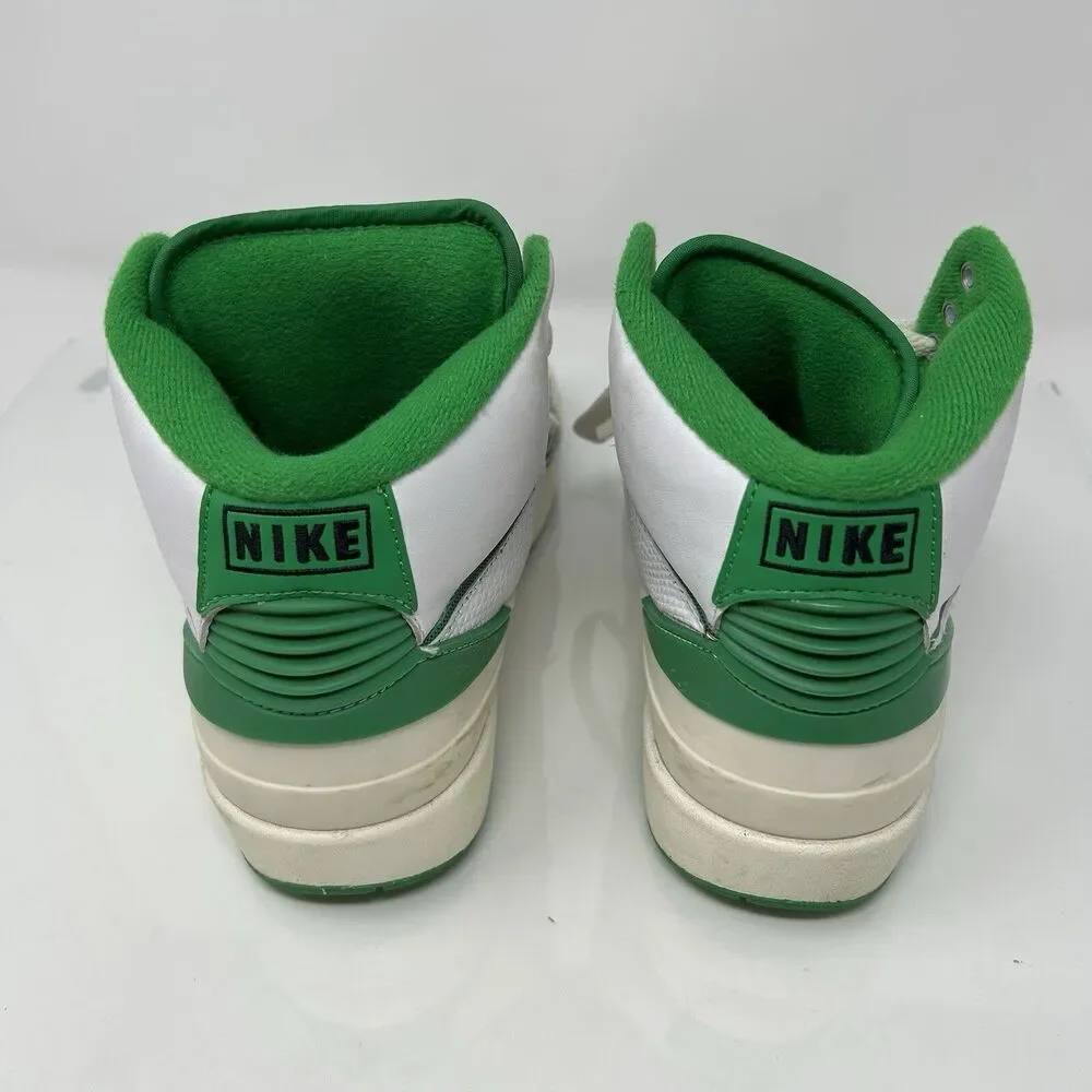 Jordan 2 Retro Lucky Green GS DQ8562 103 White Mens Size 6Y